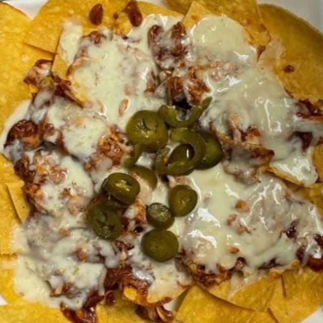 36. Southwest BBQ Chicken Nachos.