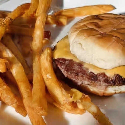 N2. Kids Cheeseburger and Fries.