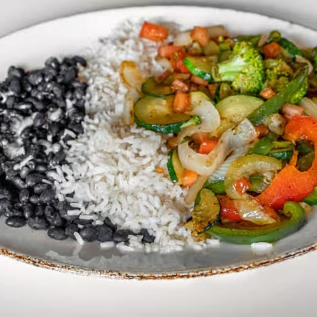61. Vegetarian Plate.