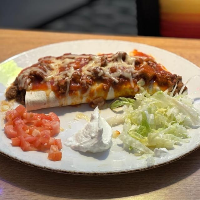 35. Hot & Spicy Burrito.