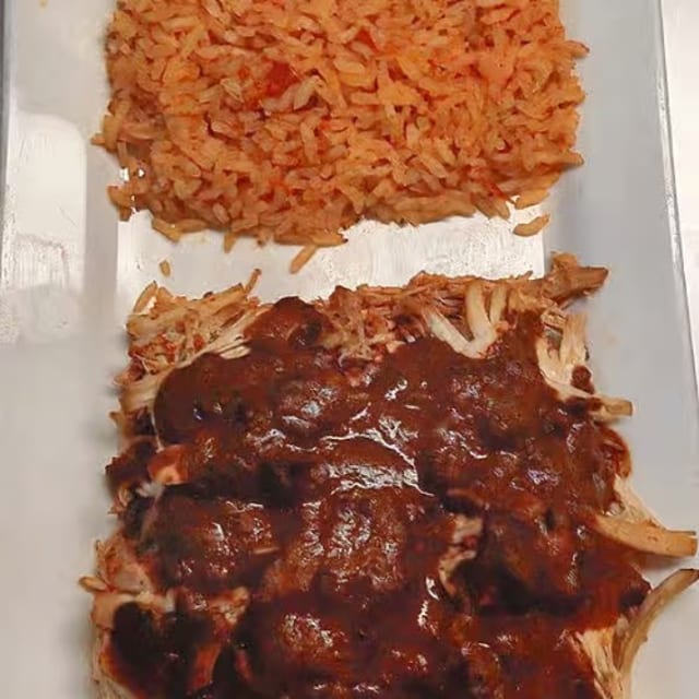 AA. Chicken Mole Combo.