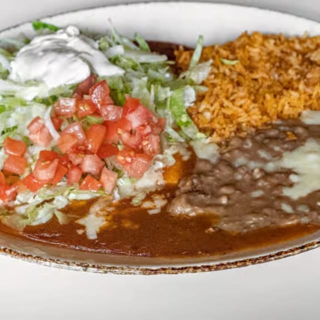 27. Enchiladas Deluxe.