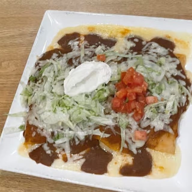 14. Enchiladas Rancheras.