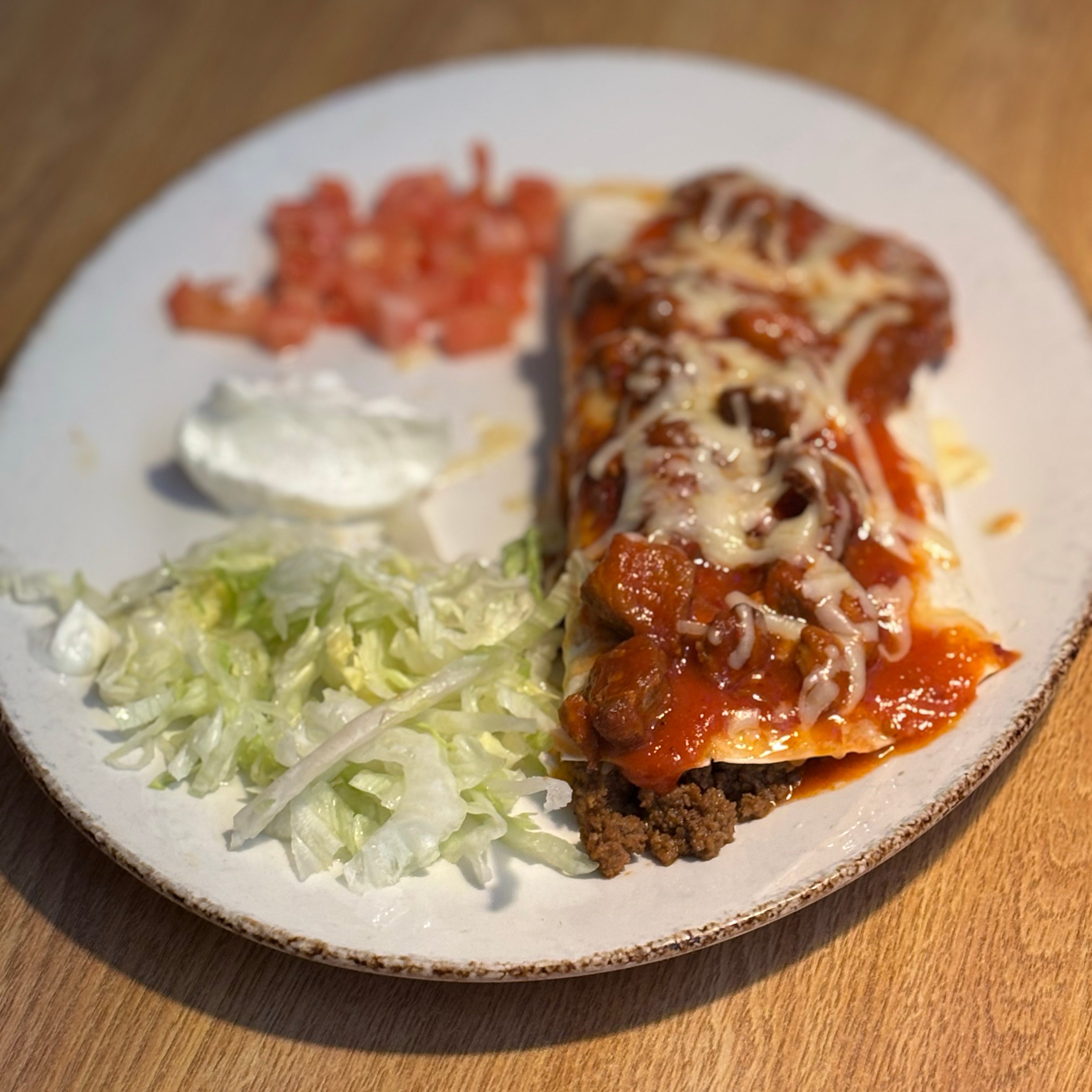 35. Hot & Spicy Burrito.